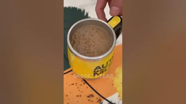 Video thumbnail for Product Link in Bio ✅ | Auto Mixing Stainless Steel Self-Stirring Mug for Effortless Convenience