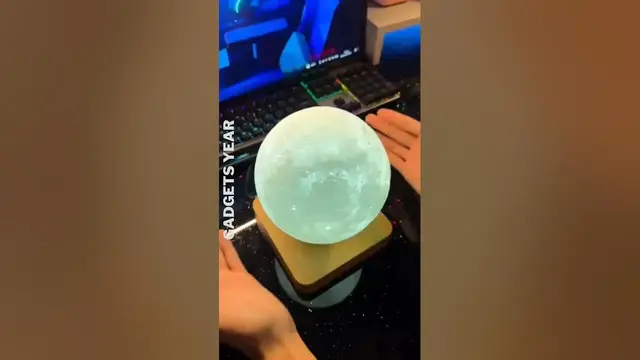 Video thumbnail for Product Link in Bio ✅ | 3D Crystal Ball LED Night Light Moon | #viral