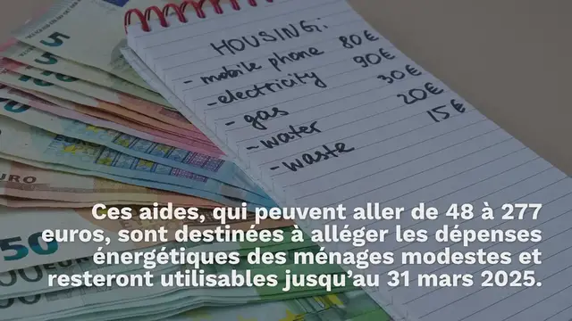Video thumbnail for Envoi des chèques énergie : Dates d’arrivée par département