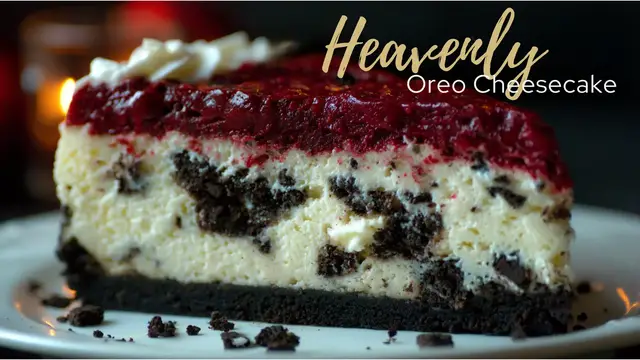 Video thumbnail for Heavenly Red Velvet Oreo Cheesecake Recipe | Ultra Creamy Dessert