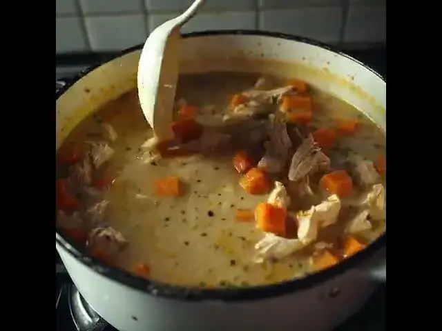 'Video thumbnail for Ranch Chicken and Rice Soup'