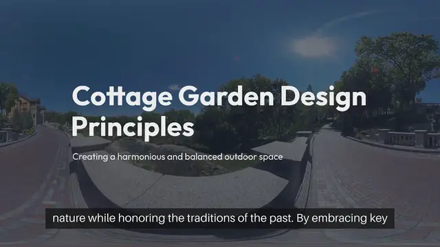 Video thumbnail for Cottage Garden Design Principles Harmony and Balance