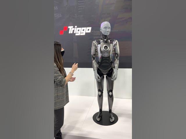 Video thumbnail for Ameca The Humanoid Robot - #CES2022 #shorts