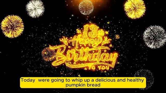 Video thumbnail for _Healthy Pumpkin Bread_ A Nutritious and Delicious