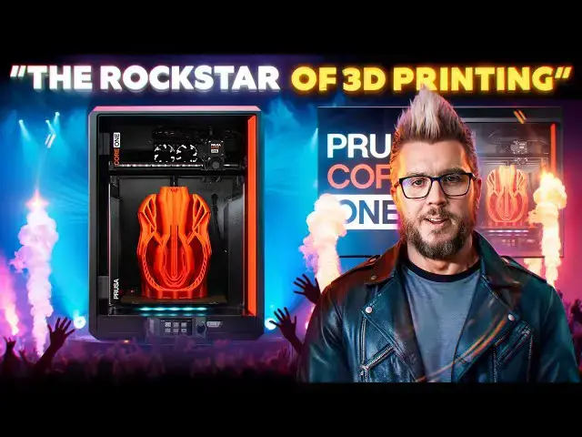 'Video thumbnail for A Stairway to (printing) Heaven? - Prusa Core One Review'