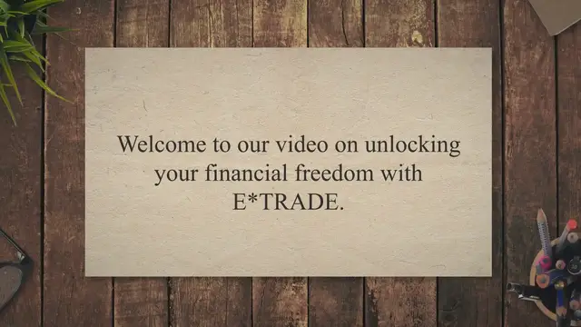 Video thumbnail for Unlocking Your Financial Freedom: Mastering Cash Available for Withdrawal with E*TRADE