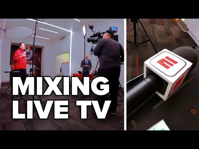 Video thumbnail for Live to Air: Audio for ESPN at the IU Football Complex (833 and Wisycom)