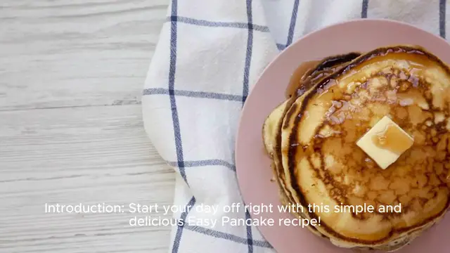 Video thumbnail for Easy Pancake Recipe