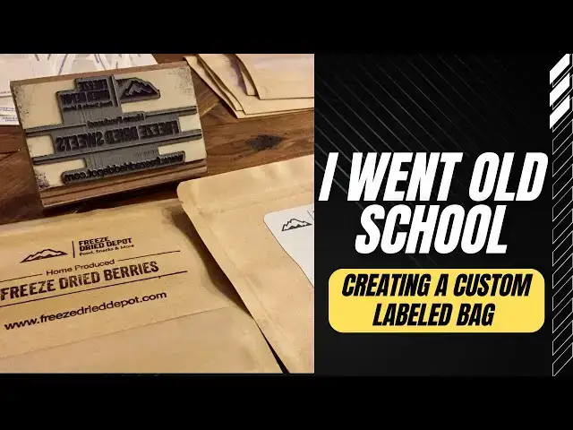 Video thumbnail for Why I Stamp All My Freeze-Drying Bags