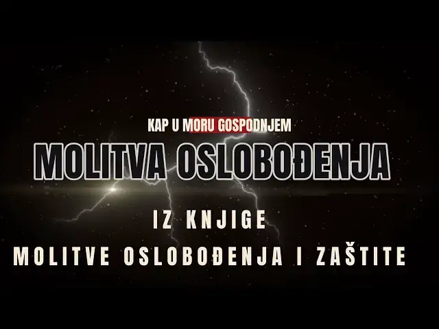 Video thumbnail for Molitva oslobođenja iz knjige molitve oslobođenja i zaštite  o. Chada Rippergera