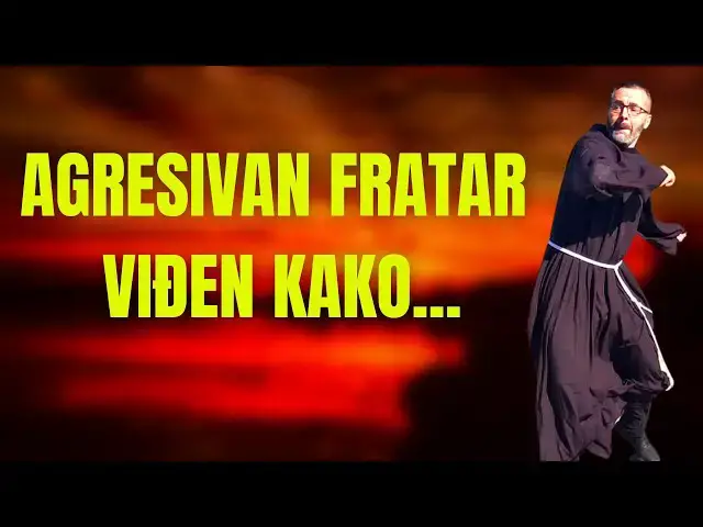 Video thumbnail for AGRESIVAN FRATAR VIĐEN KAKO...