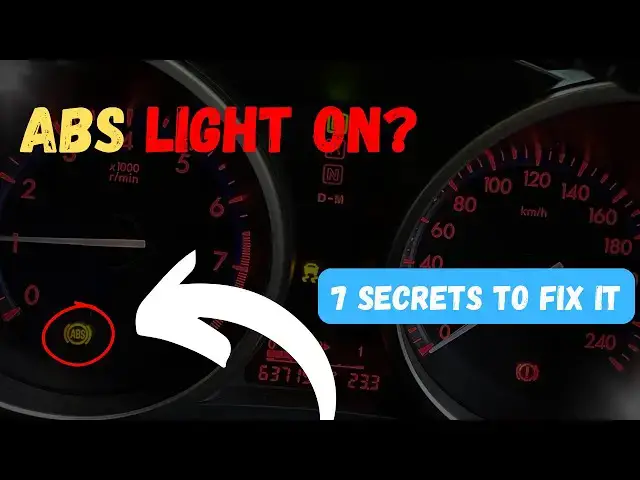 'Video thumbnail for ABS Light On? The 7 Secrets Mechanics Don't Want You to Know'