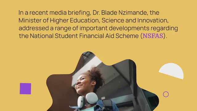 Video thumbnail for Breaking Down the Latest NSFAS Developments: