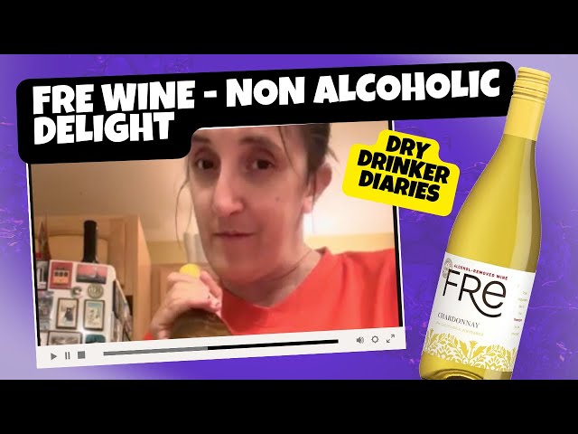 Video thumbnail for Trying FRE Wine | My Honest Non-Alcoholic Wine Review!