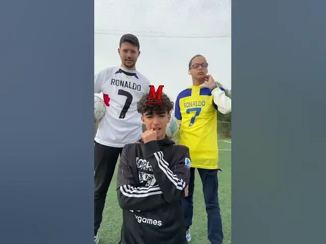 Video thumbnail for لاعب بهذا الحرف لعب مع كريستيانو رونالدو