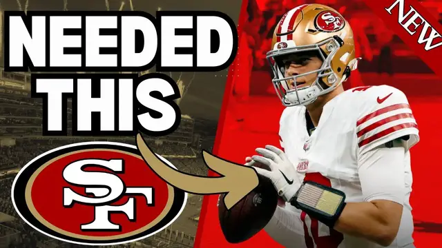 'Video thumbnail for Good News For The 49ers After Big Road Win in New Orleans'