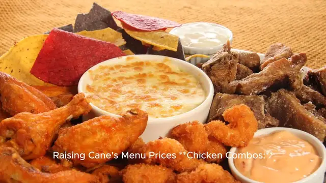 Video thumbnail for Raising Cane's Menu Prices