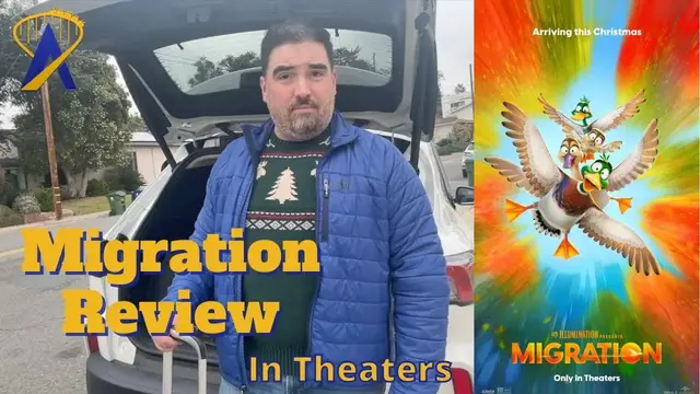 'Video thumbnail for Movie Review: 'Migration' Will Have Your Whole Flock Quacking Up'