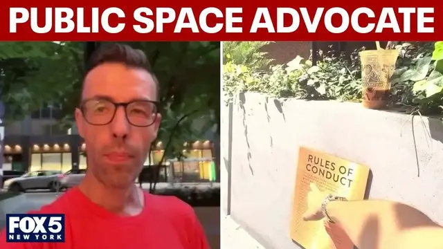 Video thumbnail for Public space advocate talks privately owned public spaces in NYC
