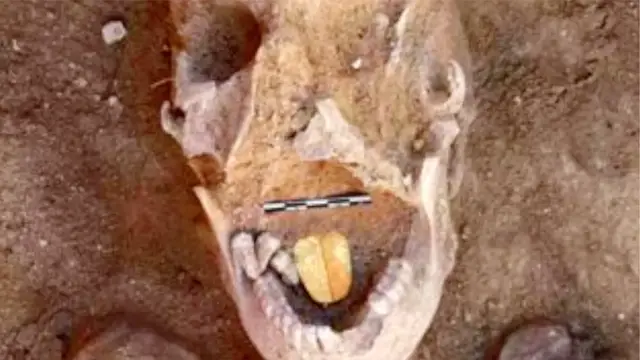 Video thumbnail for Behind the gold-plated mummy parts: an archaeological first