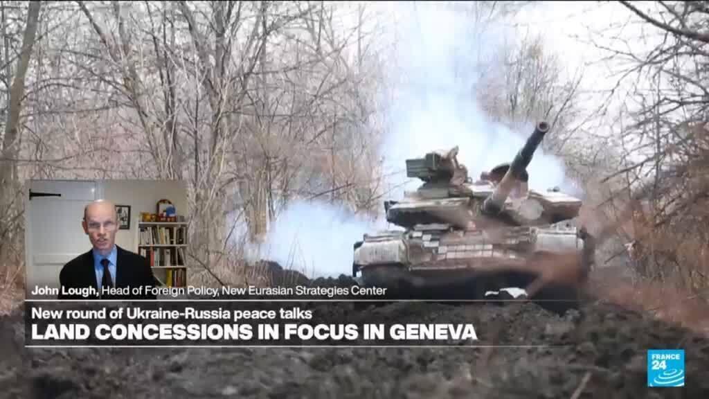 Video thumbnail for Russia, Ukraine seem to be 'putting up a performance for president Trump', analyst says