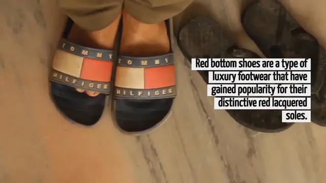 Video thumbnail for What Are Red Bottom Shoes