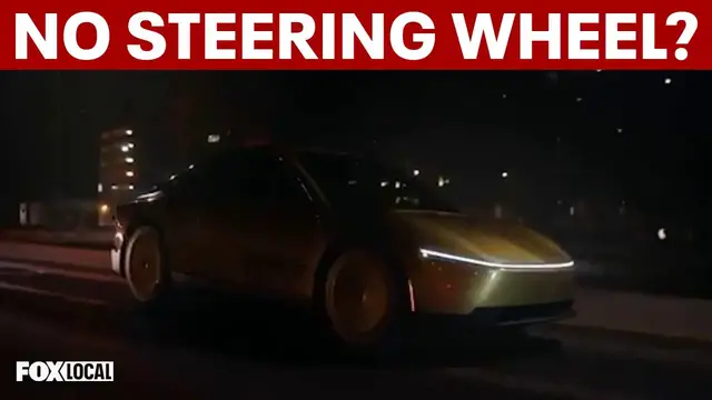 Video thumbnail for Tesla rolls out Cybercabs without steering wheels or pedals
