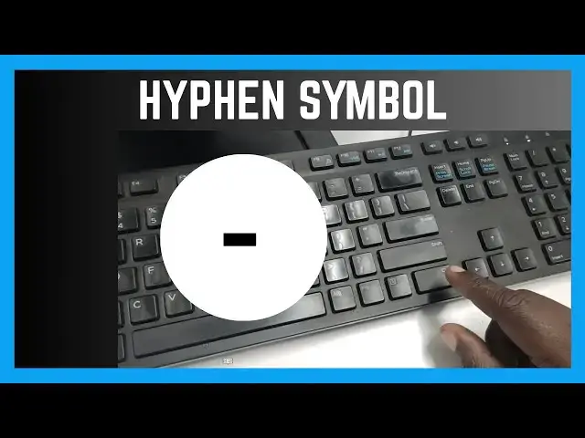 'Video thumbnail for How To Insert Hyphen (-) Symbol On Document | Keyboard Symbols'