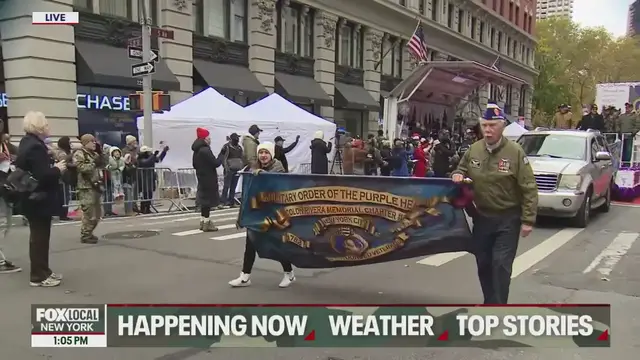'Video thumbnail for Live coverage of NYC Veterans Day Parade 2025 | Newsroom Live'