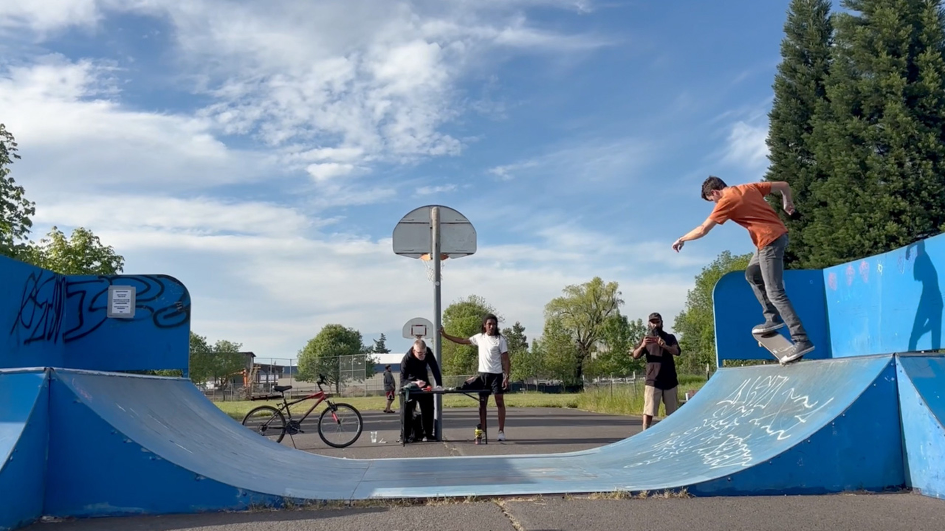 Video thumbnail for Most skateboard blunt to 50-50s in one minute  22 by Adam Parcell