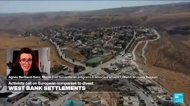 'Video thumbnail for 'Trade, investment and connection with Israeli settlements help sustain a totally illegal project''