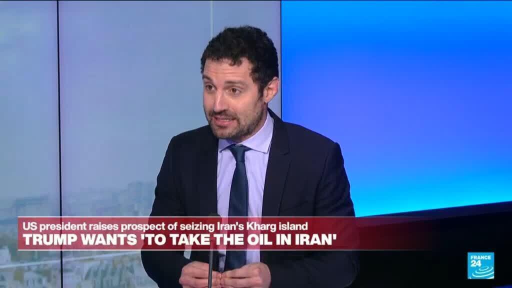 Video thumbnail for Occupying Iran's Kharg island could be 'dangerous and risky' for US forces