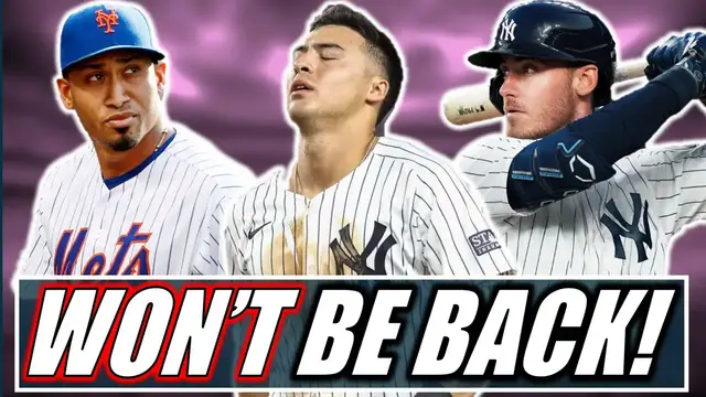 'Video thumbnail for 5 MLB Players That Won't Be Back With Their Current Team In 2026!'
