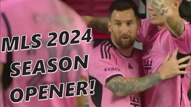 'Video thumbnail for streampunksports: mls season opener! inter miami defeats real salt lake with messi assists'