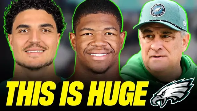 'Video thumbnail for A to Z Sports Philadelphia Eagles: eagles get huge boost! nolan smith return, howie roseman's aggressive trade deadline,'