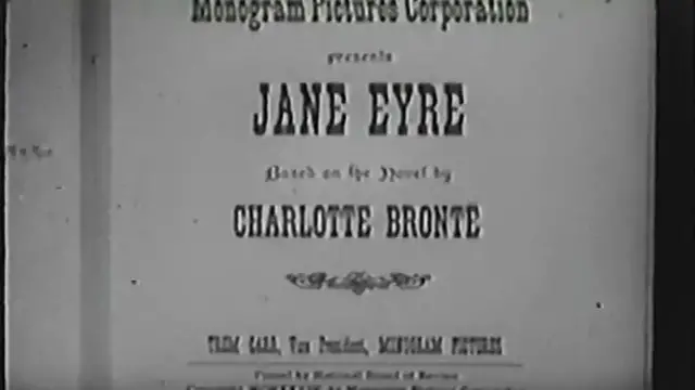 Video thumbnail for Jane Eyre (1934)