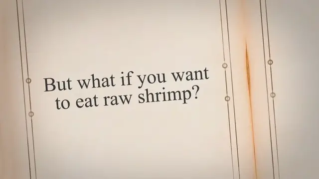 Video thumbnail for Can You Eat Raw Shrimp? A Food Safety Expert Warns - Press To Cook