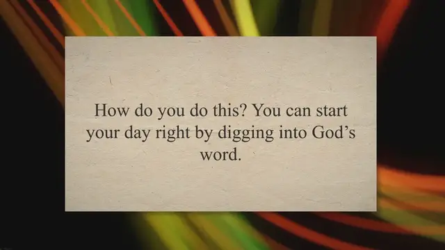 'Video thumbnail for 10 Bible Verses To Start Your Day Right'