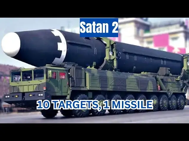 Video thumbnail for The Russian RS-28 Sarmat Missile: A 12-Minute Threat to Western Stability