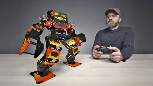 Video thumbnail for Unboxing a $1300 Professional Fighting Robot
