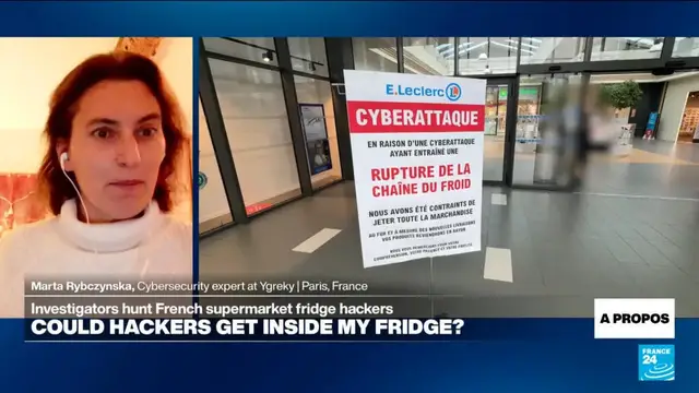 Video thumbnail for Supermarket fridge cyberattacks due to lack of basic cybersecurity measures, expert says