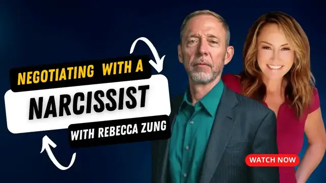 Video thumbnail for Negotiation Mastery: negotiating with narcissists: rebecca zung & chris voss on tactics and boundaries