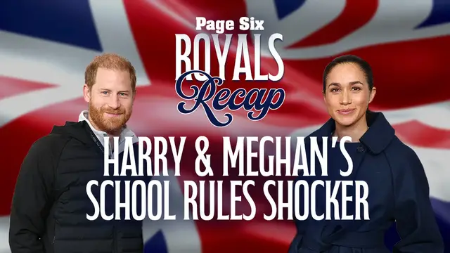 Video thumbnail for Parents warned over new school rules in Prince Harry and Meghan Markle's UK area | Royals Recap