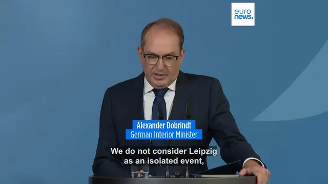 Video thumbnail for Russia behind attempted drone 'attack' at Leipzig airport, Berlin says