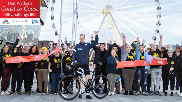 Video thumbnail for Dan Walker's Coast to Coast Challenge | Classic FM