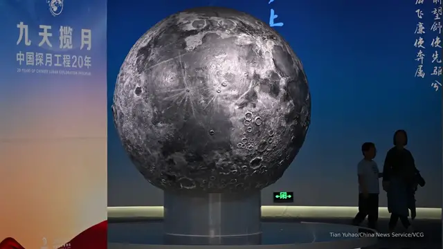 Video thumbnail for China formally backs nuclear reactor on the moon with Russia