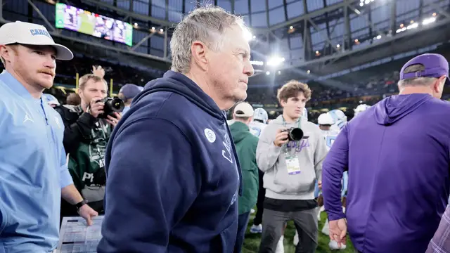 Video thumbnail for Coach Bill Belichick Leads North Carolina to 15-10 Victory