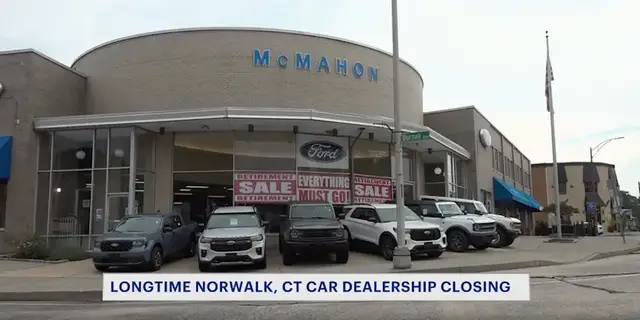 Video thumbnail for 'Bittersweet.' Longtime Norwalk car dealership closing as Ford consolidates locations across US