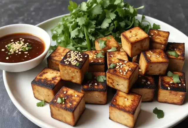 Video thumbnail for Baked Tofu Recipe