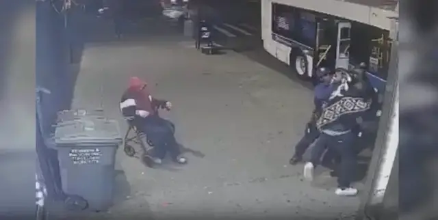Video thumbnail for Brooklyn school dean demands justice after alleged excessive force by MTA Eagle Team